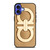 SALVATORE FERRAGAMO GOLD LOGO iPhone 16 Case