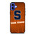 SYRACUSE ORANGE FOOTBALL iPhone 16 Case