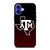TEXAS A&M AGGIES FOOTBALL SYMBOL iPhone 16 Case