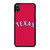 TEXAS BASEBALL LOGO iPhone XS Max Case