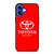 TOYOTA LETS GO BEYOND LOGO RED iPhone 16 Case