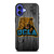 UCLA BRUINS FOOTBALL WOODEN LOGO iPhone 16 Case