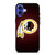WAHINGTON REDSKINS METAL LOGO iPhone 16 Case