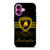 LAMBORGHINI LOGO F1 iPhone 16 Plus Case