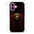 LAMBORGHINI RED CARBON iPhone 16 Plus Case