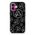 LINKIN PARK ROCK BAND LOGO PATTERN iPhone 16 Plus Case