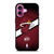 LOGO MIAMI HEAT NBA iPhone 16 Plus Case