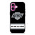 LOS ANGELES KINGS SLOGANS iPhone 16 Plus Case