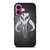 MANDALORIAN STAR WARS EMBLEM iPhone 16 Plus Case MANDALORIAN STAR WARS EMBLEM iPhone 16 Plus Case