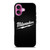 MILWAUKEE TOOL METAL LOGO iPhone 16 Plus Case