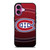 MONTREAL CANADIENS HALFTONE LOGO iPhone 16 Plus Case