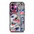 NEW ENGLAND PATRIOTS NFL STICKER BOMB iPhone 16 Plus Case