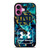 NOTRE DAME VS UNDER ARMOUR MARBLE BLUE iPhone 16 Plus Case NOTRE DAME VS UNDER ARMOUR MARBLE BLUE iPhone 16 Plus Case