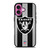 OAKLAND RAIDERS STRIPE LOGO iPhone 16 Plus Case