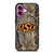 OKLAHOMA STATE UNIVERSITY CAMO LEAF iPhone 16 Plus Case