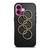 OLYMPIC RINGS GOLD CARBON iPhone 16 Plus Case