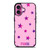 PINK VICTORIA SECRET STARS iPhone 16 Plus Case