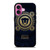 PUMAS UNAM SYMBOL iPhone 16 Plus Case PUMAS UNAM SYMBOL iPhone 16 Plus Case
