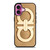 SALVATORE FERRAGAMO GOLD LOGO iPhone 16 Plus Case