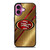 SAN FRANCISCO 49ERS GOLD LOGO iPhone 16 Plus Case
