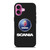 SCANIA TRUCK SAAB CARBON LOGO iPhone 16 Plus Case