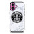 STARBUCKS MARBLE iPhone 16 Plus Case