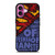 SUPERMAN LOGO ART WALL iPhone 16 Plus Case