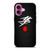 SUZUKI HAYABUSA CARBON LOGO iPhone 16 Plus Case