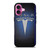 TESLA METAL LOGO iPhone 16 Plus Case