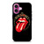THE ROLLING STONES ROCK BAND LOGO iPhone 16 Plus Case