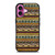 TIBAL PATTERN AZTEC iPhone 16 Plus Case