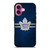 TORONTO MAPLE LEAFS NHL LOGO 3 iPhone 16 Plus Case TORONTO MAPLE LEAFS NHL LOGO 3 iPhone 16 Plus Case