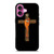 TOY MACHINE SKATEBOARD CROSS LOGO iPhone 16 Plus Case