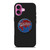 TRIUMPH WORLDWIDE LOGO CARBON iPhone 16 Plus Case