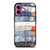 TRUE RELIGION BRAND JEANS COLLAGE iPhone 16 Plus Case