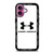 UNDER ARMOUR ROUND WHITE iPhone 16 Plus Case