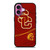 USC TROJANS RUSTY MARBLE iPhone 16 Plus Case