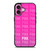 VICTORIA'S SECRET PINK LOGO iPhone 16 Plus Case VICTORIA'S SECRET PINK LOGO iPhone 16 Plus Case