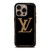 LOUIS VUITTON ROUND BLACK iPhone 16 Pro Case