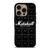 MASHALL AMPLIFICATION LOGO iPhone 16 Pro Case