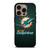 MIAMI DOLPHINS WOODEN LOGO iPhone 16 Pro Case