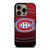 MONTREAL CANADIENS HALFTONE LOGO iPhone 16 Pro Case