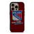NEW YORK RANGERS SUEDE TEXTURE iPhone 16 Pro Case