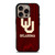 OKLAHOMA SOONERS WOODEN LOGO iPhone 16 Pro Case