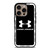 UNDER ARMOUR ROUND BLACK iPhone 16 Pro Case