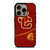 USC TROJANS RUSTY MARBLE iPhone 16 Pro Case