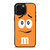 M&M ORANGE iPhone 16 Pro Max Case