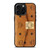 MCM WORLD WIDE BROWN LEATHER iPhone 16 Pro Max Case
