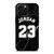 MICHAEL JORDAN 23 BLACK MARBLE iPhone 16 Pro Max Case