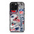 NEW ENGLAND PATRIOTS NFL STICKER BOMB iPhone 16 Pro Max Case